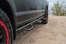 Load image into Gallery viewer, N-Fab F1596CC-6-TX Nerf Step-W2W w/Bed Acs (3 Stps)-15-24 F150 5ft.7in. SuperCrew-TX Blk for Select Ford F-150, Ford F-150 Lightning