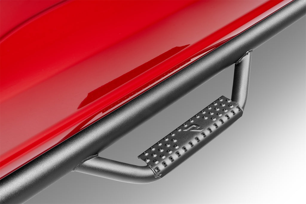 N-Fab F17105CC-6 Nerf Step-W2W w/Bed Acs (3 Stps)-17-24 F250/350 6ft.10in. Crew-Gloss Blk for Select Ford F-250 Super Duty, Ford F-350 Super Duty