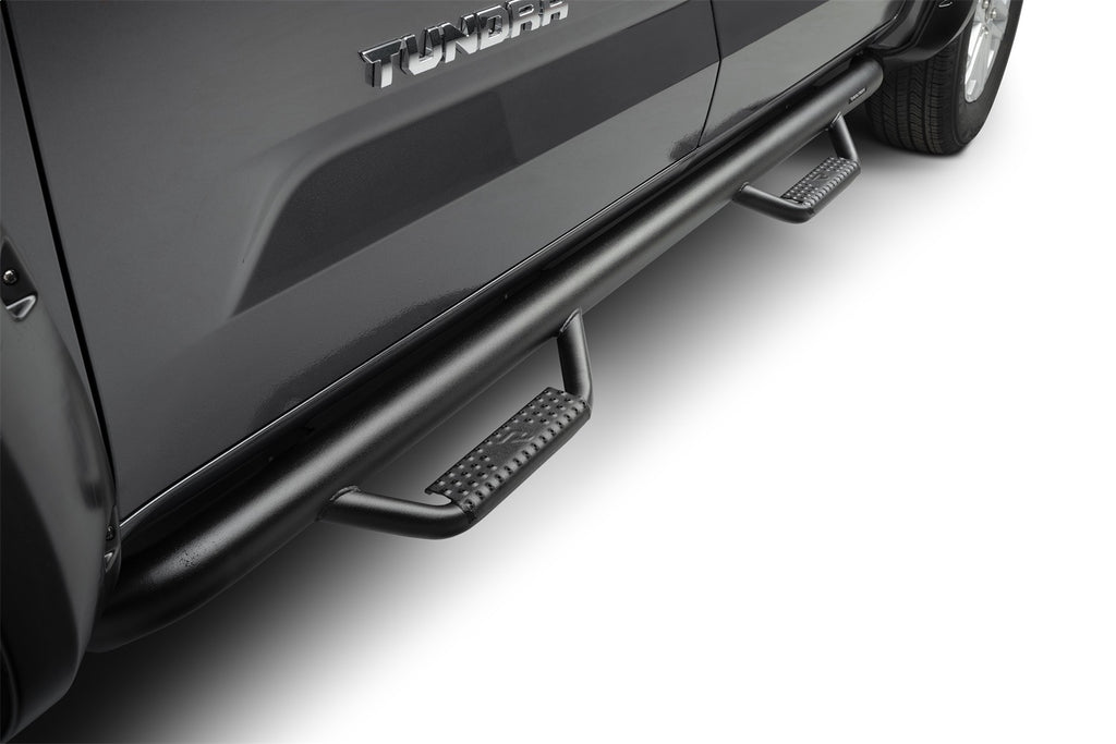 N-Fab T0777QC-TX Nerf Step-Cab Len (2 Stps)-07-21 Tundra Double-TX Blk for Select Toyota Tundra