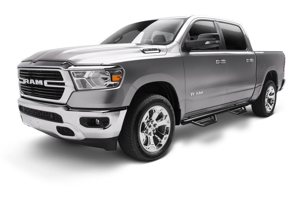 N-Fab HPD1980CC-TX Podium LG-Cab Len (2 Steps)-19-24 (New Body Style) Ram 1500 Crew-TX Blk for Select Ram