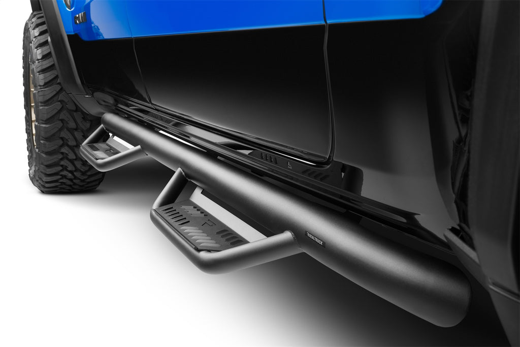 N-Fab HPD1980CC-TX Podium LG-Cab Len (2 Steps)-19-24 (New Body Style) Ram 1500 Crew-TX Blk for Select Ram
