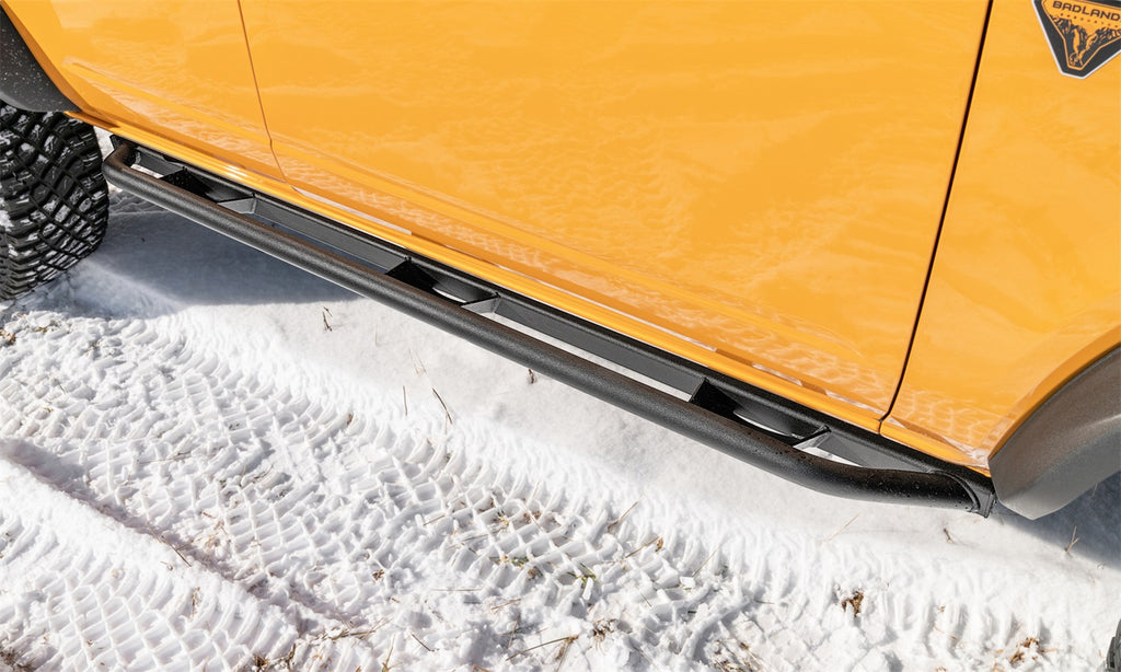 N-Fab TSF214B-TX TrailSlider-Full Len (2 Steps)-21-24 Ford Bronco 4-Dr-TX Blk for Select Ford Bronco