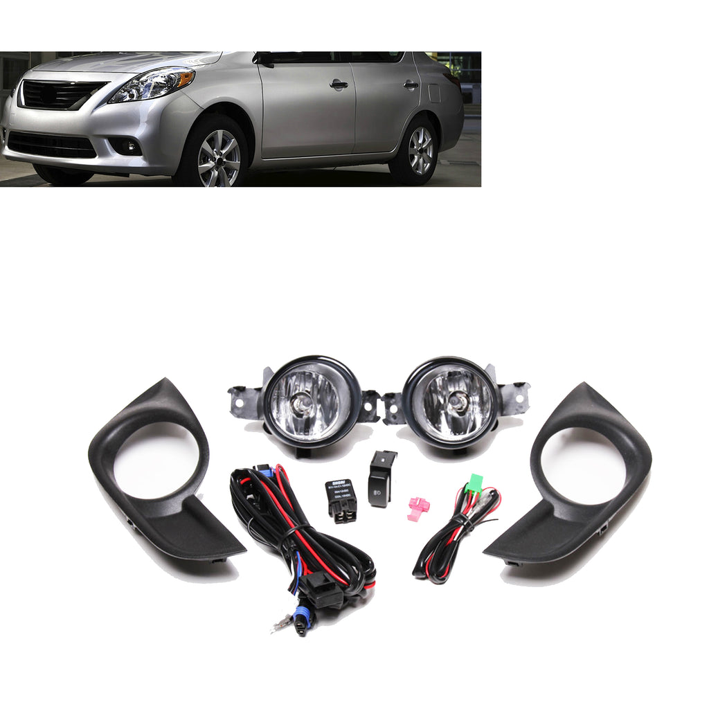 Black Horse Off Road NI441OE OEM Replica Fog Light for Select Nissan Altima