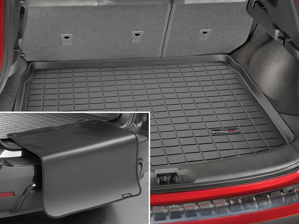 Weathertech 40725SK Cargo Liner w/Bumper Protector for Select Nissan Rogue, Nissan Rogue Sport