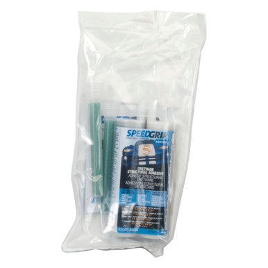 Norton 04616 SpeedGrip, 2K Urethane Structural Adhesive, Black - 220mL