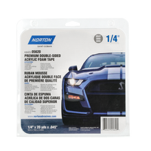 Load image into Gallery viewer, Norton 05620 1/4&quot; x 20 Yd. x .045&quot; Premium Automotive Attachment Tape