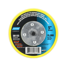 Load image into Gallery viewer, Norton 06135 5&quot; x 5/16&quot; - 24&quot; Non-Vacuum Low Profile H&amp;L Back-up Pad for DA/RO Sanders