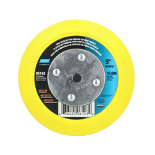 Load image into Gallery viewer, Norton 06143 5" x 5/16" - 24" Non-Vacuum Tapered H&amp;L Back-up Pad for DA/RO Sanders