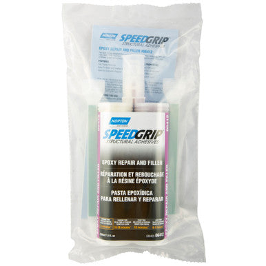 Norton 06412 SpeedGrip, 2K Repair & Filler Epoxy, Purple - 220mL