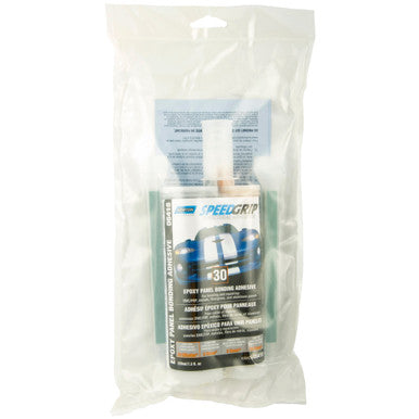 Norton 06418 SpeedGrip, 2K Panel Bonding Epoxy Adhesive, Black - 220mL