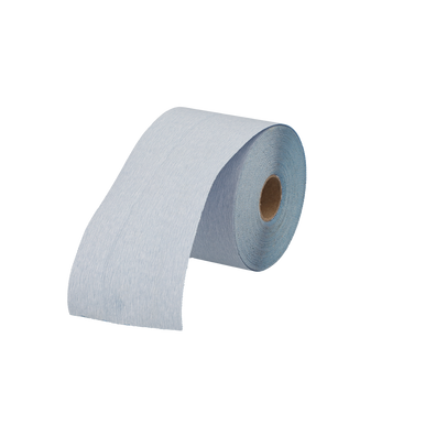 Norton 29518 2-3/4" x 13 Yd. Dry Ice Paper Perforated H&L Roll, 400 Grit A975