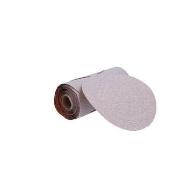 Norton 31473 6" No-Fil Paper PSA Disc Roll, 320 Grit A275OP, 100 Per Roll