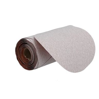 Norton 31474 6" No-Fil Paper PSA Disc Roll, 280 Grit A275OP, 100 Per Roll