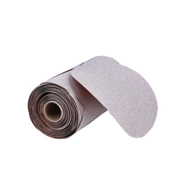 Norton 31477 6" No-Fil Paper PSA Disc Roll, 180 Grit A275OP, 100 Per Roll