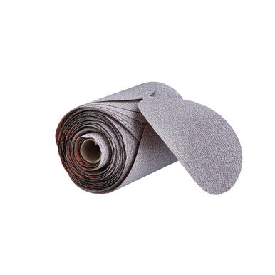 Norton 31479 6" No-Fil Paper PSA Disc Roll, 120 Grit A275OP, 100 Per Roll