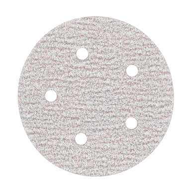 Norton 31583 5" No-Fil NorGrip Paper H&L Vacuum Disc, 80 Grit A275OP