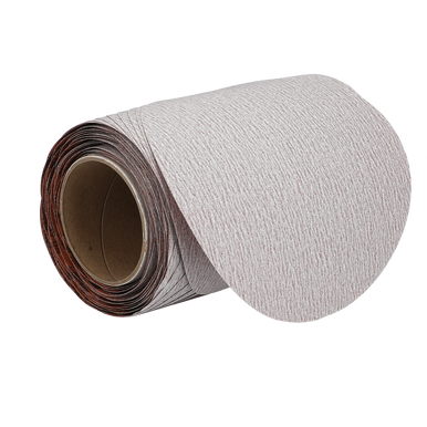 Norton 31615 8" No-Fil Paper PSA Disc Roll, 120 Grit A275OP, 100 Per Roll