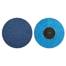Load image into Gallery viewer, Norton 38675 3" BlueFire Quick-Change Cloth Disc, 24 Grit R884P