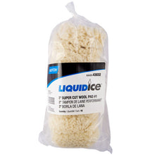 Load image into Gallery viewer, Norton 43832 3" Tan Buffing/Polishing H&amp;L Cut Wool Pad