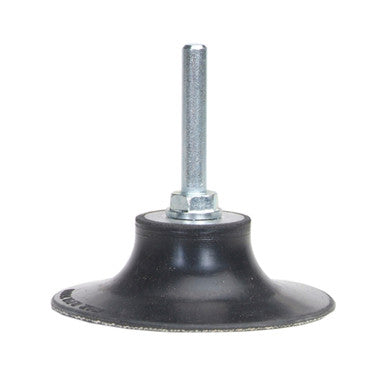 Norton 55105 3 x 1/4" M-Den Non-Vacuum Standard Back-up Pad for Type 3 Quick-Change Discs