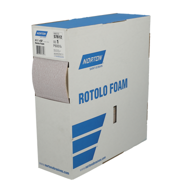 Norton 57612 115 x 25000mm Rotolo Foam Perforated Roll 600 Grit A275OP