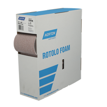 Load image into Gallery viewer, Norton 57616 115 x 25000mm Rotolo Foam Perforated Roll, 1000 Grit A275OP