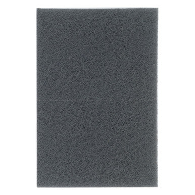 Norton 58002 6 x 9" Bear-Tex Gray Non-Woven Perforated Hand Pad