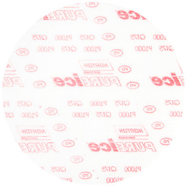 Norton 88714 6" Pure Ice NorGrip Film H&L Disc, 1000 Grit Q175