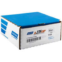 Load image into Gallery viewer, Norton 90507 6 x 11/16" Multi-Air Cyclonic Paper H&amp;L Vacuum Disc, 220 Grit A275OP
