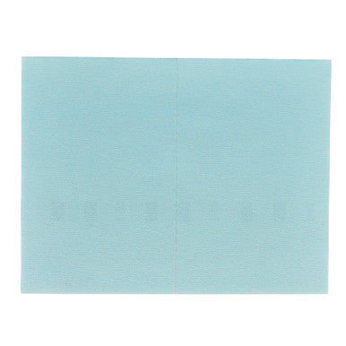 Norton 90551 5-1/8 x 6-11/16" Super Flexible Film H&L Cut Sheet 600 Grit Q775