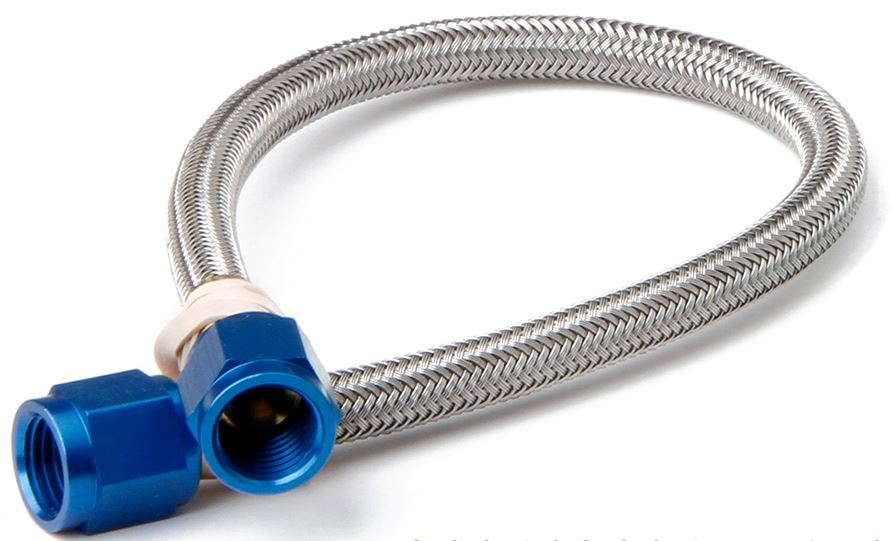 NITROUS OXIDE SYSTEMS 15250 -4an 4ft. Hose w/Blue Ends