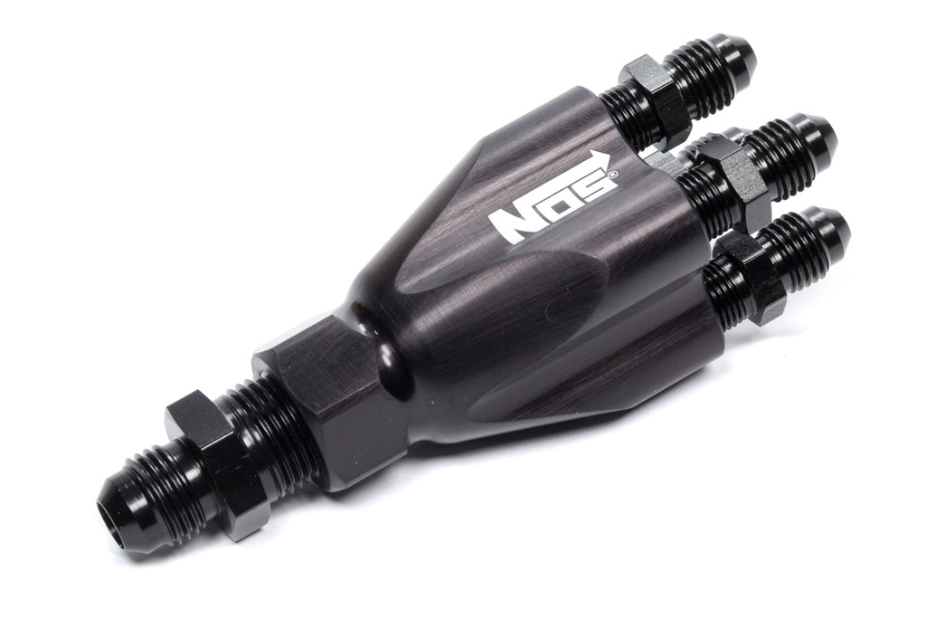 NITROUS OXIDE SYSTEMS 16752 Showerhead Distribution Block w/Fittings Black