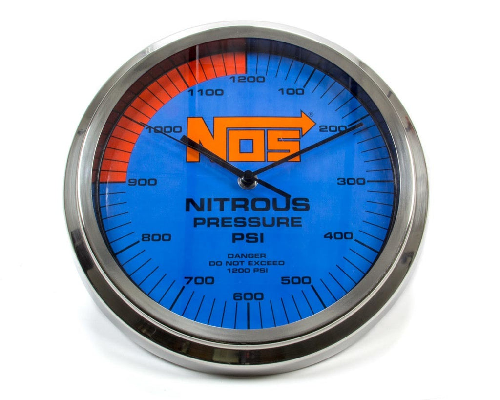 NITROUS OXIDE SYSTEMS 19350 NOS Wall Clock