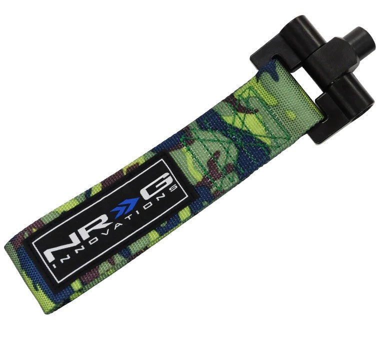 NRG INNOVATION TOW-207CM1 Tow Strap Track Camo Subaru WRX / STI 02-07