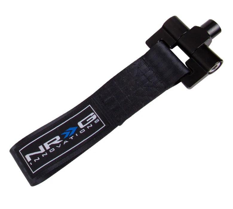 NRG INNOVATION TOW-E92BK Tow Strap Track Black BMW E92 / R53 Mini