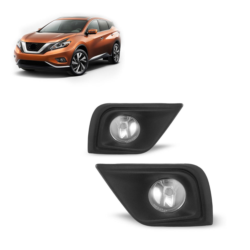 Black Horse Off Road NS374OE OEM Replica Fog Light for Select Nissan Murano
