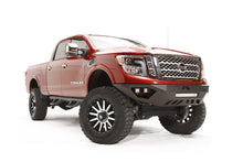 Load image into Gallery viewer, Fab Fours NT16-D3751-B Vengeance Front Bumper for Select Nissan TITAN, Nissan TITAN XD