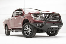 Load image into Gallery viewer, Fab Fours NT16-D3752-B Vengeance Front Bumper for Select Nissan TITAN, Nissan TITAN XD
