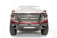 Load image into Gallery viewer, Fab Fours NT16-D3752-B Vengeance Front Bumper for Select Nissan TITAN, Nissan TITAN XD