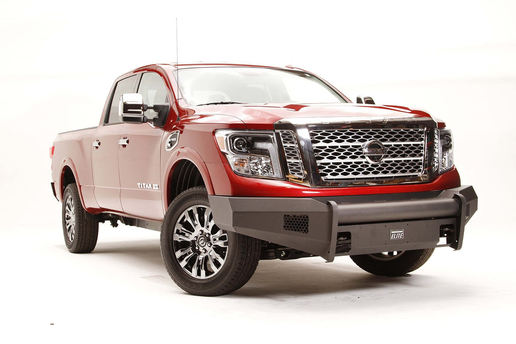 Fab Fours NT16-R3762-1 Elite Front Bumper for Select Nissan TITAN, Nissan TITAN XD