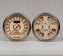 Load image into Gallery viewer, NEW VINTAGE USA 37215-02 Woodward 2 Gauge Kit Speed/Tach Quad Gauges