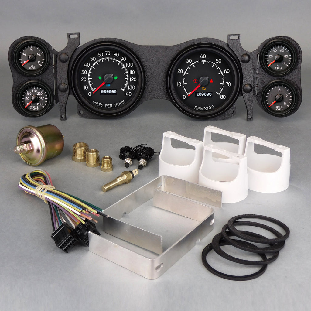 NEW VINTAGE USA 44670-01 Gauge Kit Camaro 70-78 Aviator
