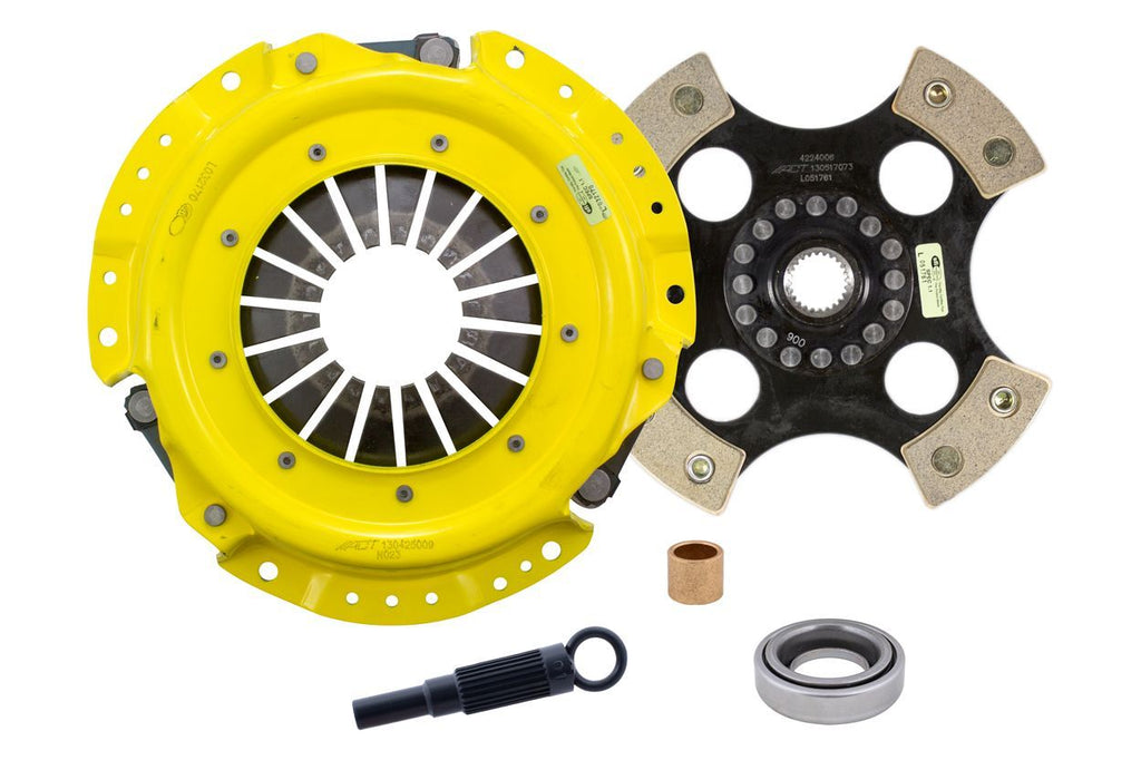 Advanced Clutch NX4-HDR4 ACT Heavy Duty Race Rigid 4 Pad Clutch Kit for Select Nissan 240SX