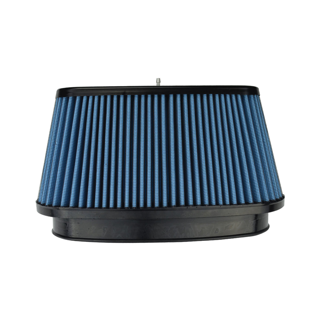 Nanoweb-Dry-Air-Filter-8.725X3.940-Oval-Neck-10.375X5.590-Base--6.30-Tall-WBarb-Fit