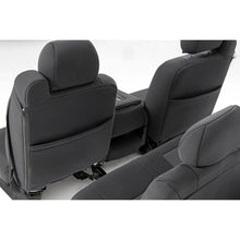 Load image into Gallery viewer, Neoprene-Front--Rear-Seat-Cover-Combo-Black-99-06-SilveradoSierra-1500-Rough-Country