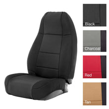 Load image into Gallery viewer, Neoprene-Seat-Cover-Set-FrontRear---Black-76-90-CjYj