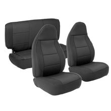 Load image into Gallery viewer, Neoprene-Seat-Cover-Set-FrontRear---Black-97-02-Tj