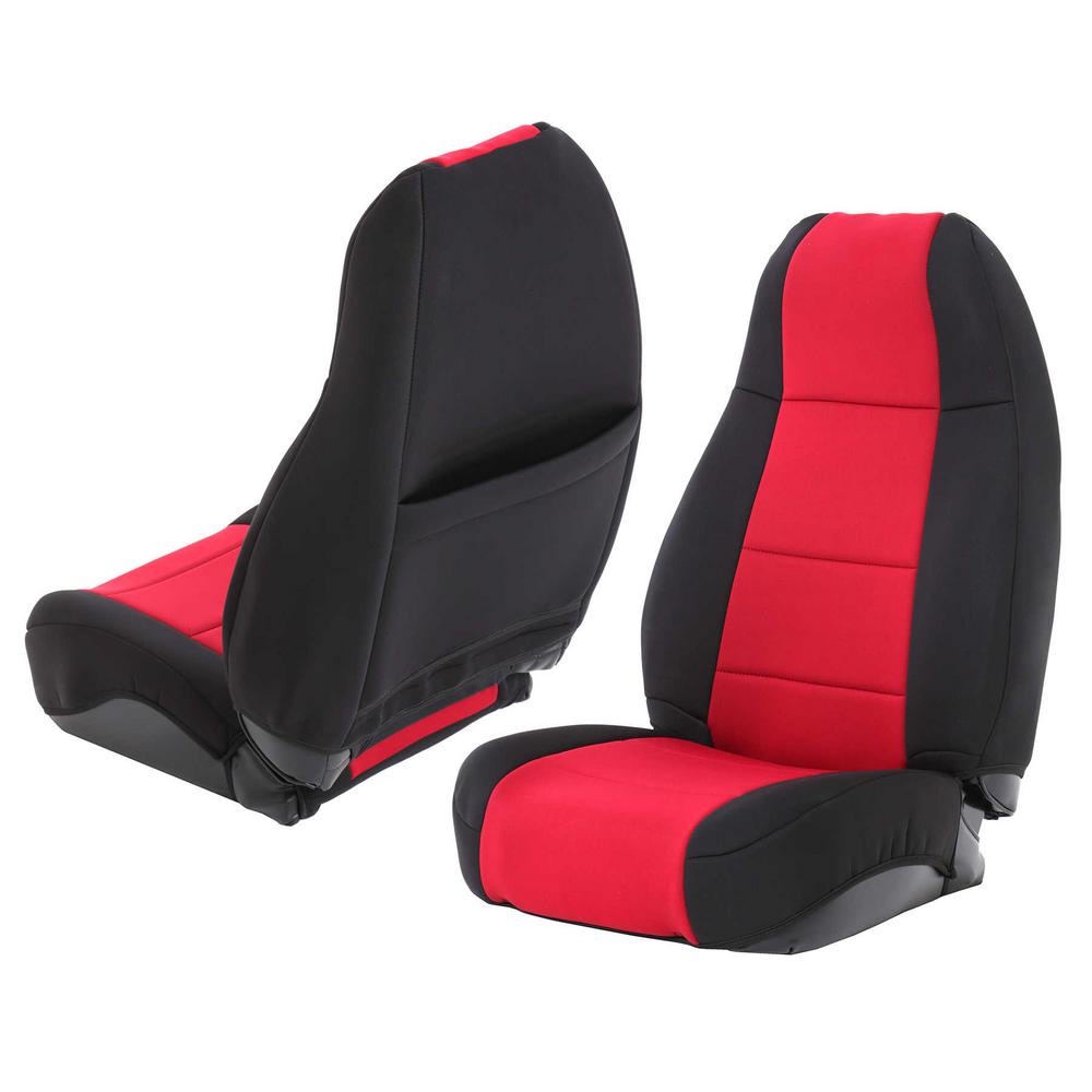 Neoprene-Seat-Cover-Set-FrontRear---Red-76-90-CjYj