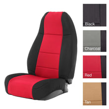 Load image into Gallery viewer, Neoprene-Seat-Cover-Set-FrontRear---Red-76-90-CjYj