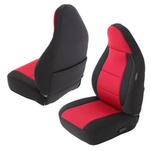 Load image into Gallery viewer, Neoprene-Seat-Cover-Set-FrontRear---Red-97-02-Tj